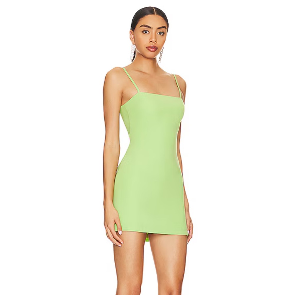 Revolve green mini dress xxs. Only worn twice! I’m 5’3”.